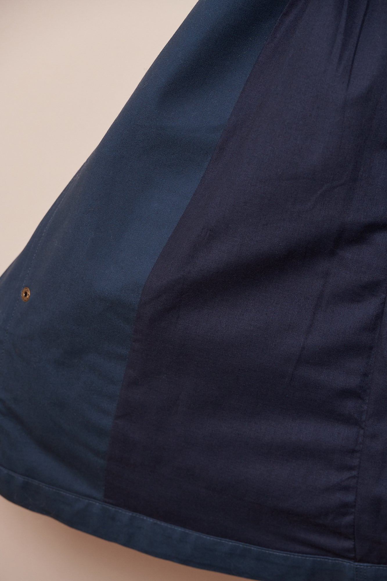 Men's Waxed Mountain Parka - Navy - Image 6
