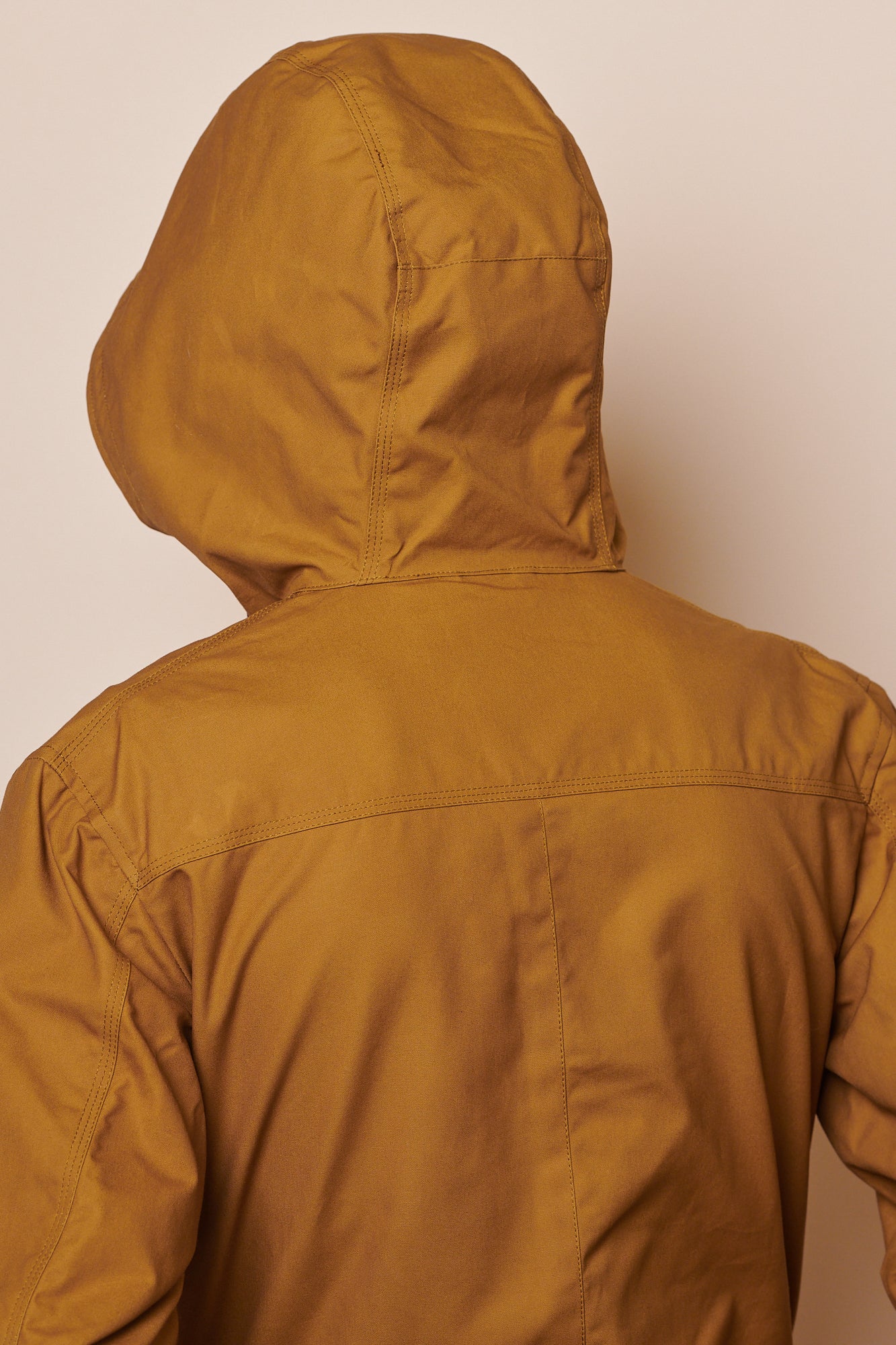 Men's Waxed Mountain Parka - Tan - Image 3