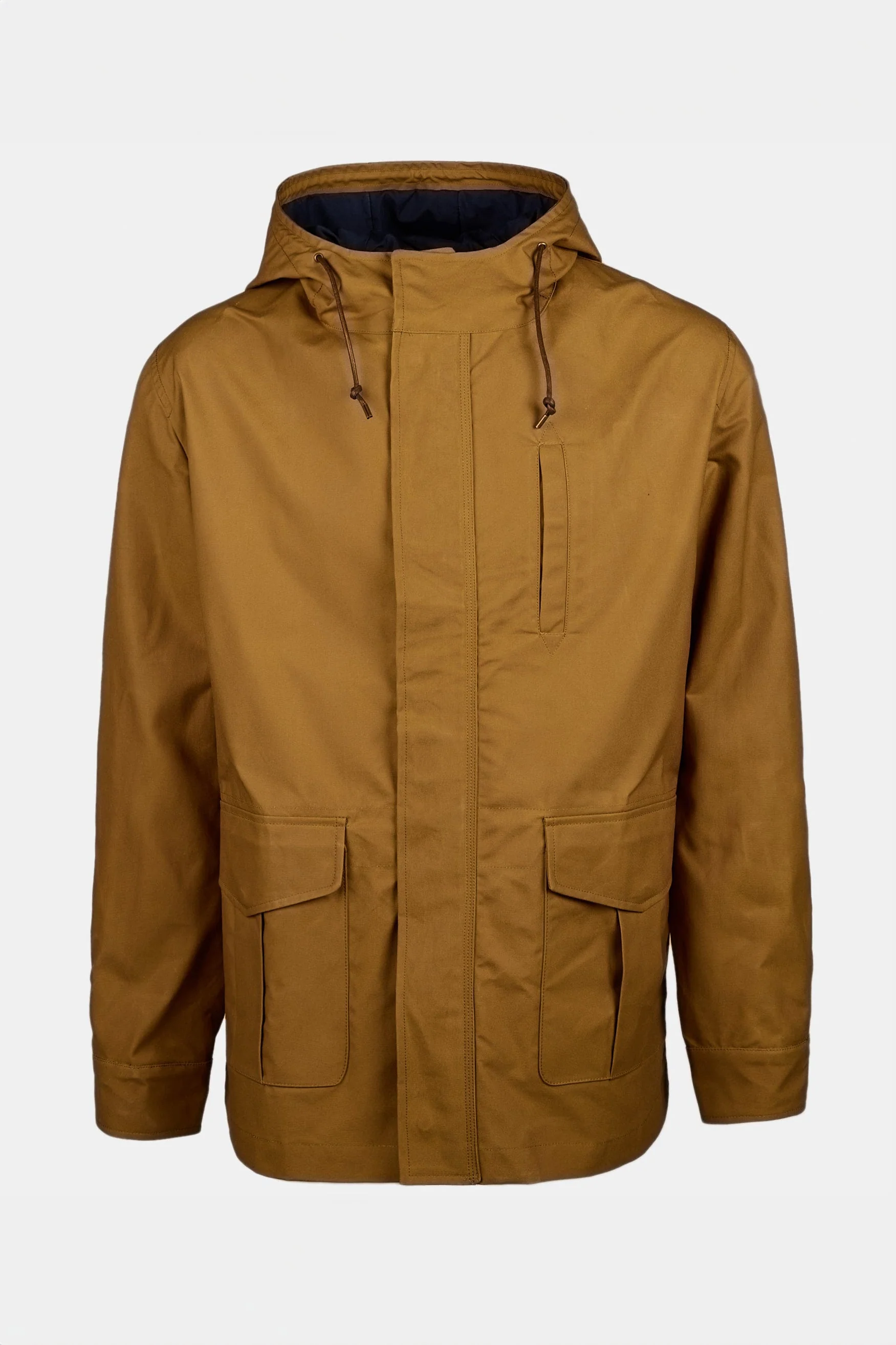 Men's Waxed Mountain Parka - Tan - Image 7