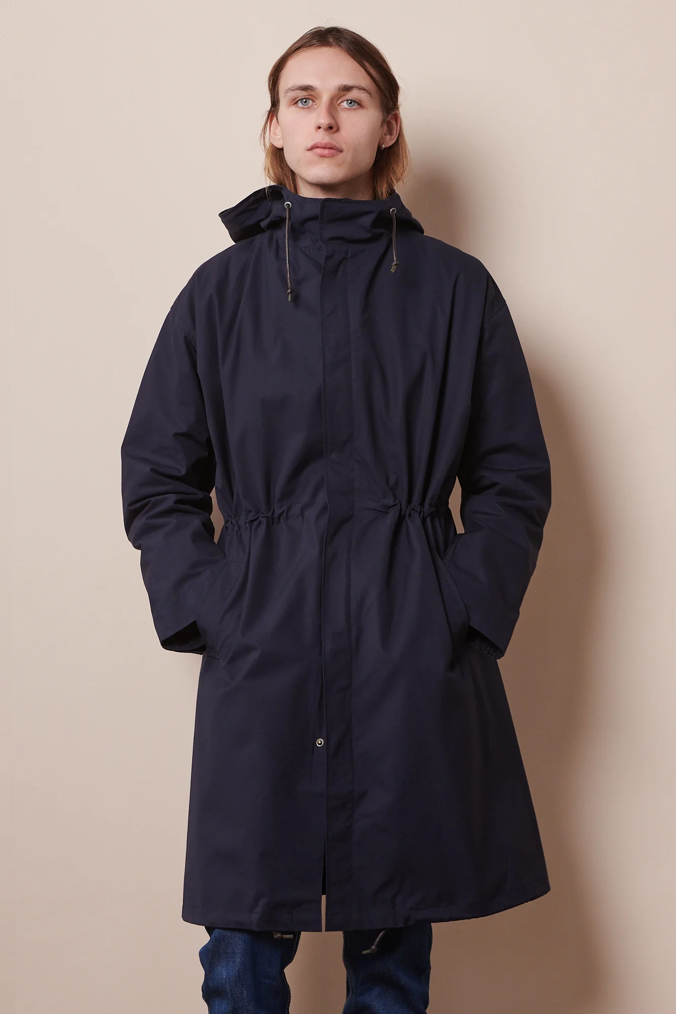 Men's Parka - Navy - Image 2