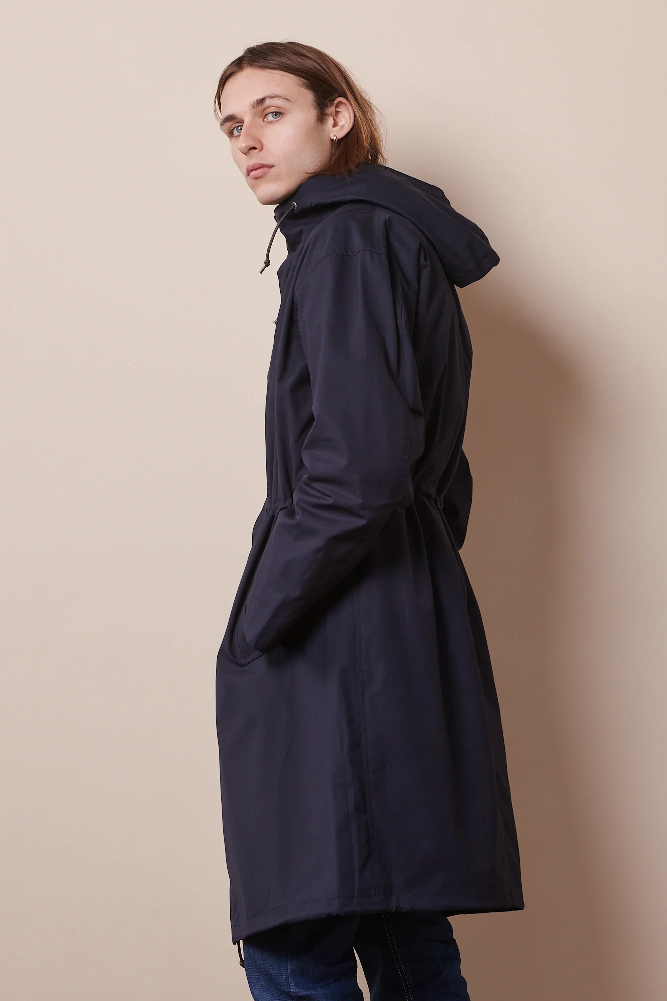 Men's Parka - Navy - Image 3
