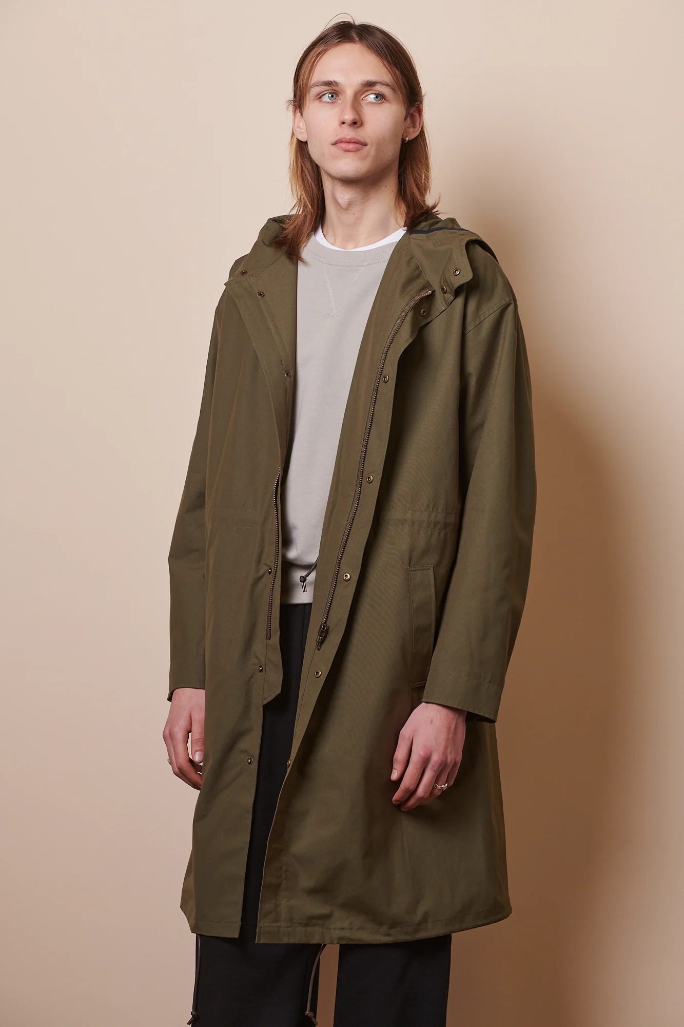 Men's Parka - Olive - Image 2