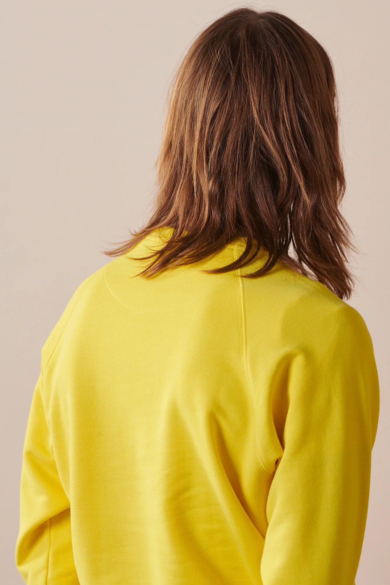 Men's Raglan Sweatshirt - Canary Yellow - Image 2