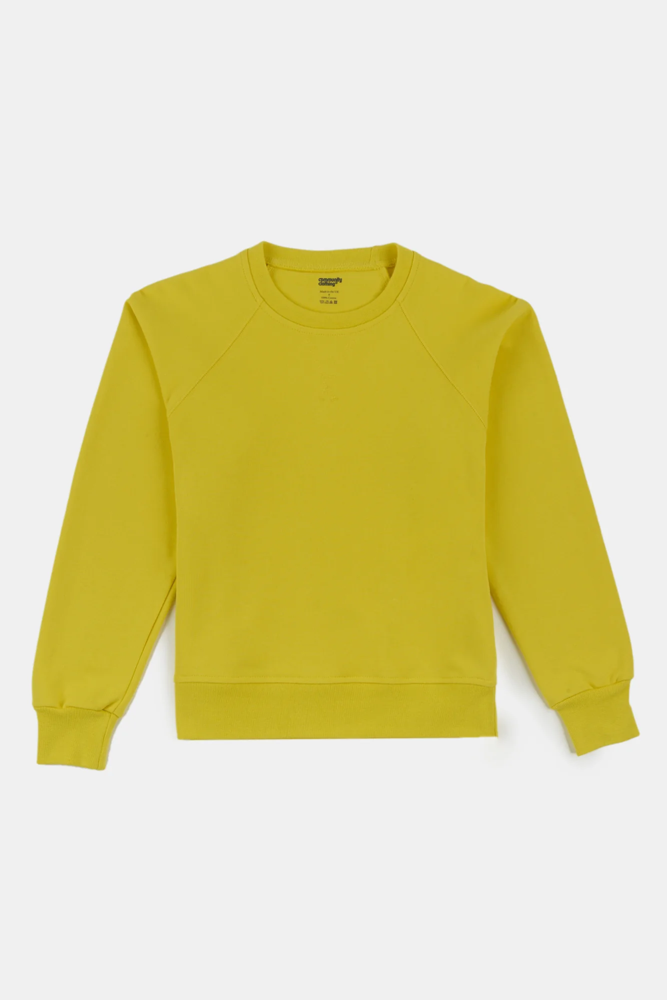 Men's Raglan Sweatshirt - Canary Yellow - Image 3