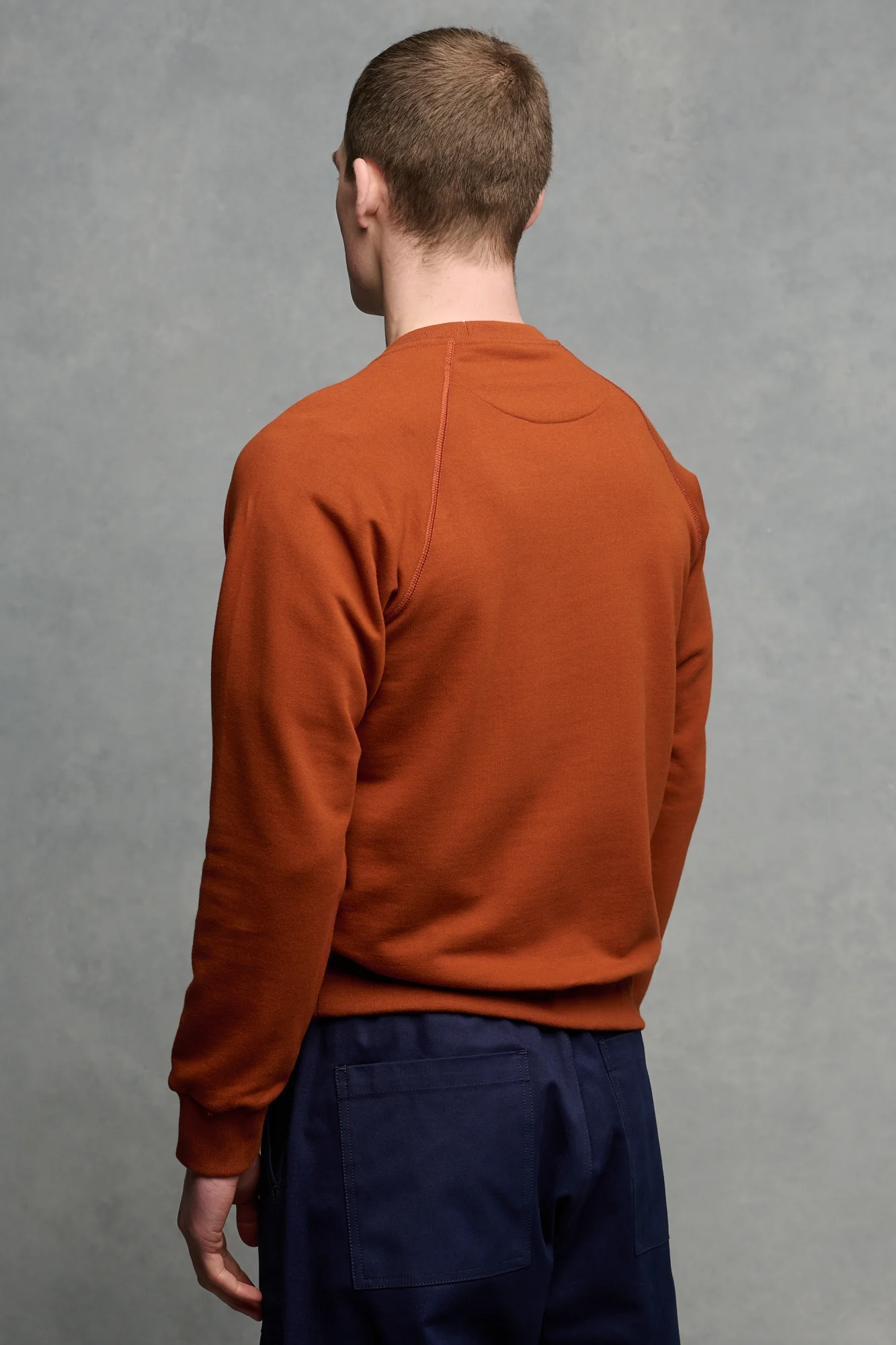 Men's Raglan Sweatshirt - Cinnamon - Image 2