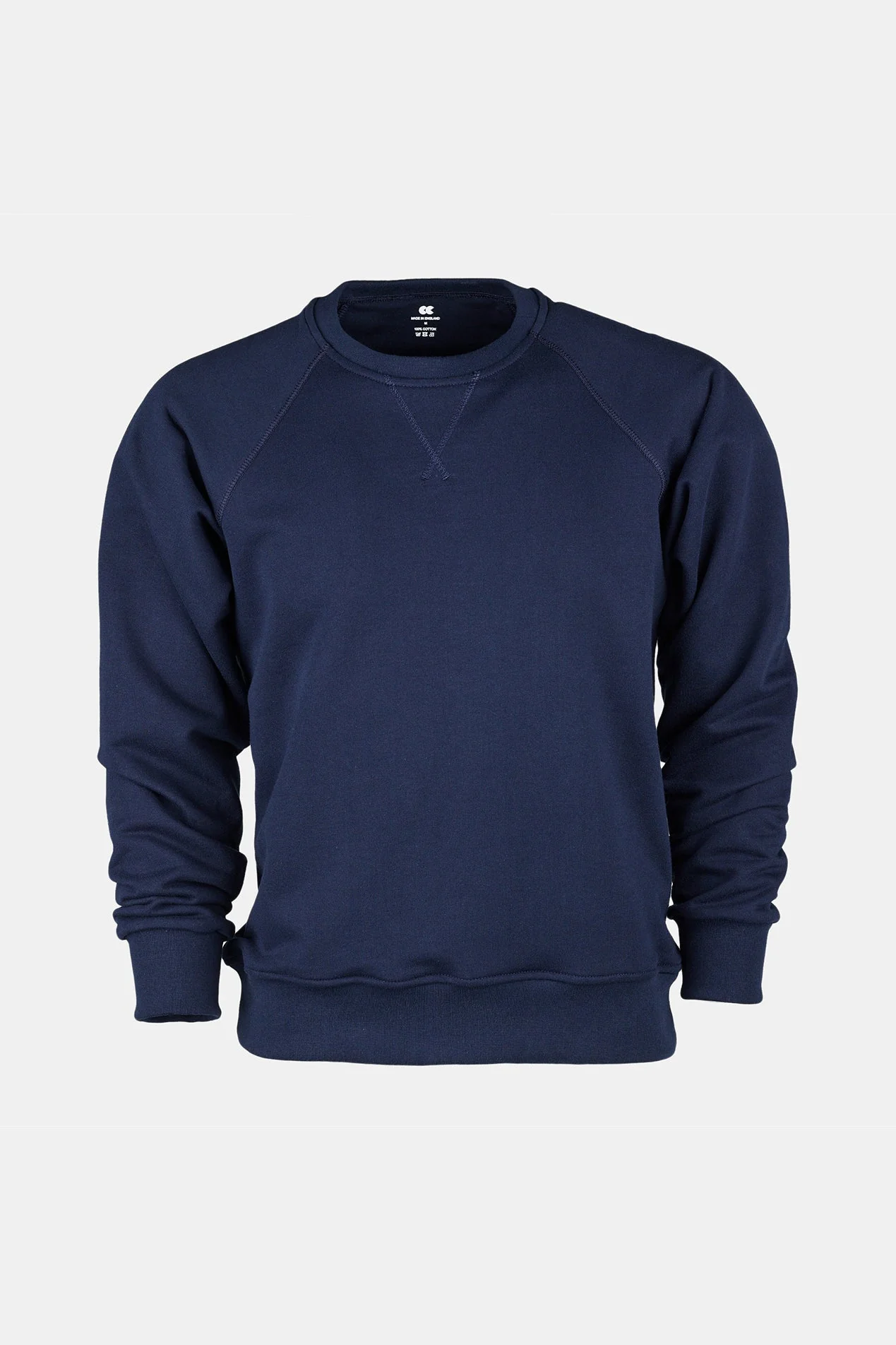 Men's Raglan Sweatshirt - Navy - Image 3