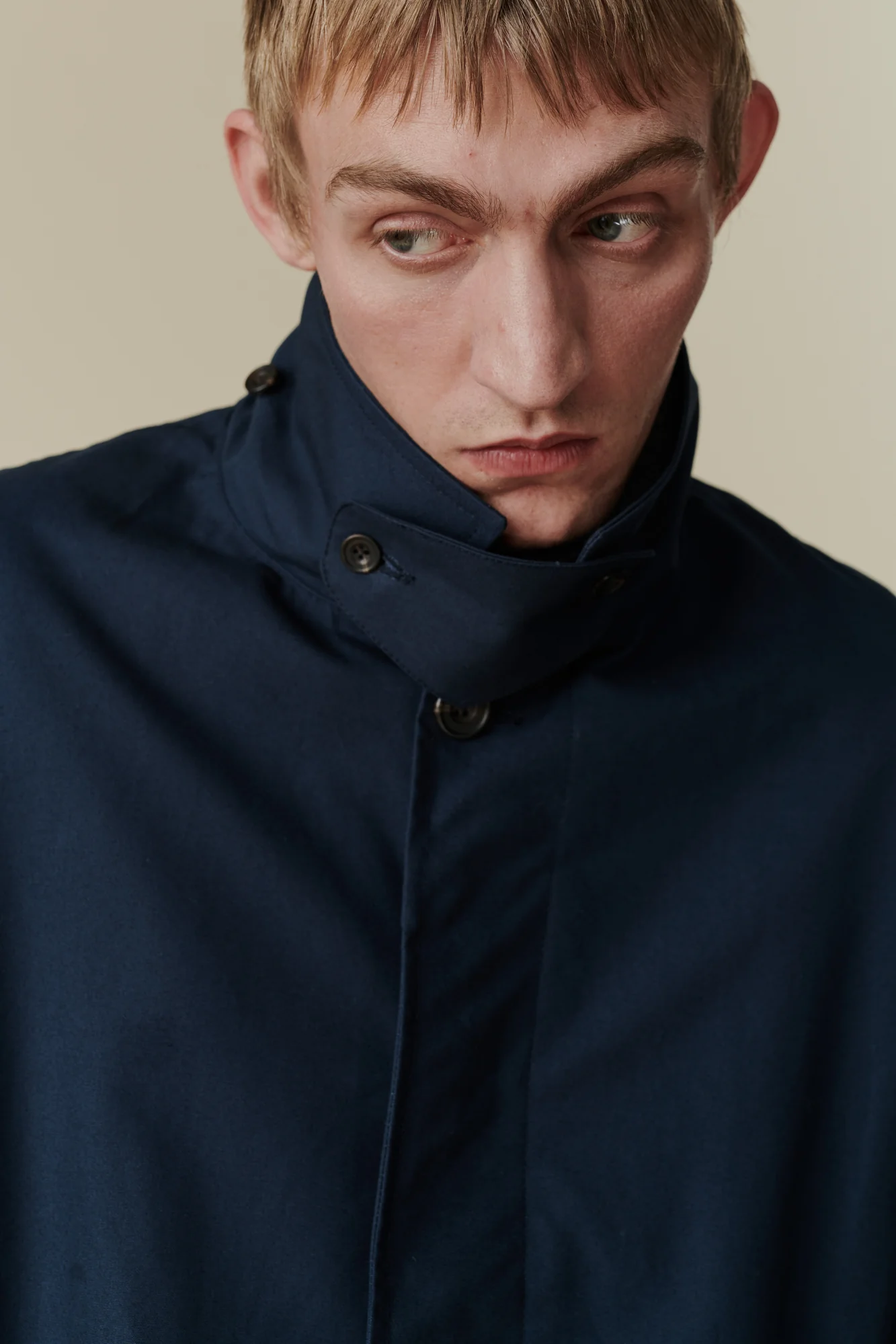 Men's Raincoat - Navy - Image 2