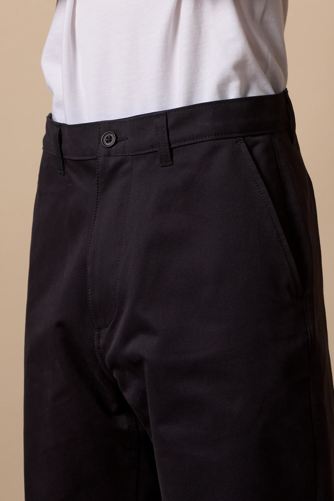 Men's Relaxed Chinos - Navy 01 - Image 4