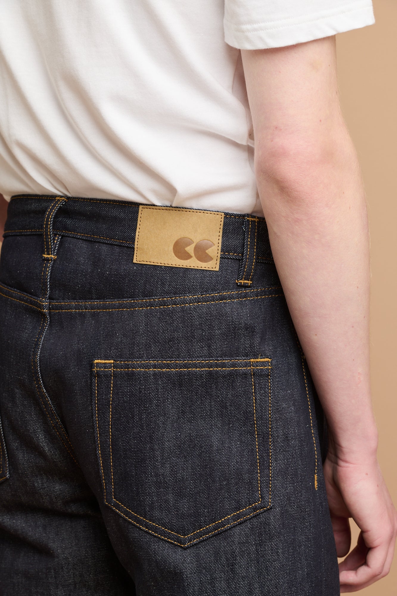 Men's Selvedge Loose Fit Button Fly Arran Jean-Ind - Image 3