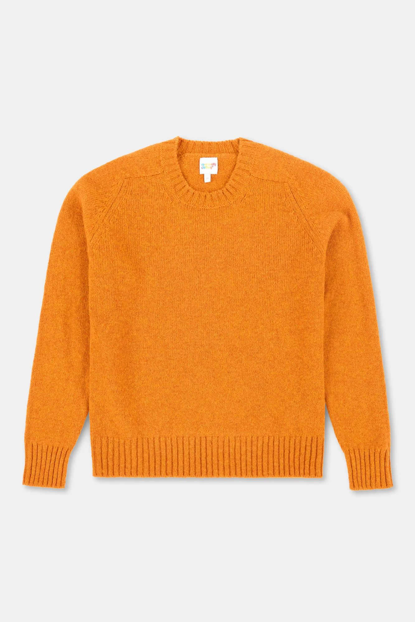 Men's Shetland Jumper - Rust - Image 5