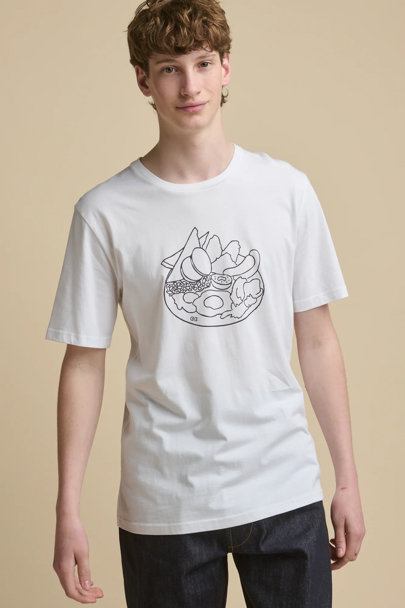 Men's Short Sleeve Graphic T Shirt - Full English - Image 2