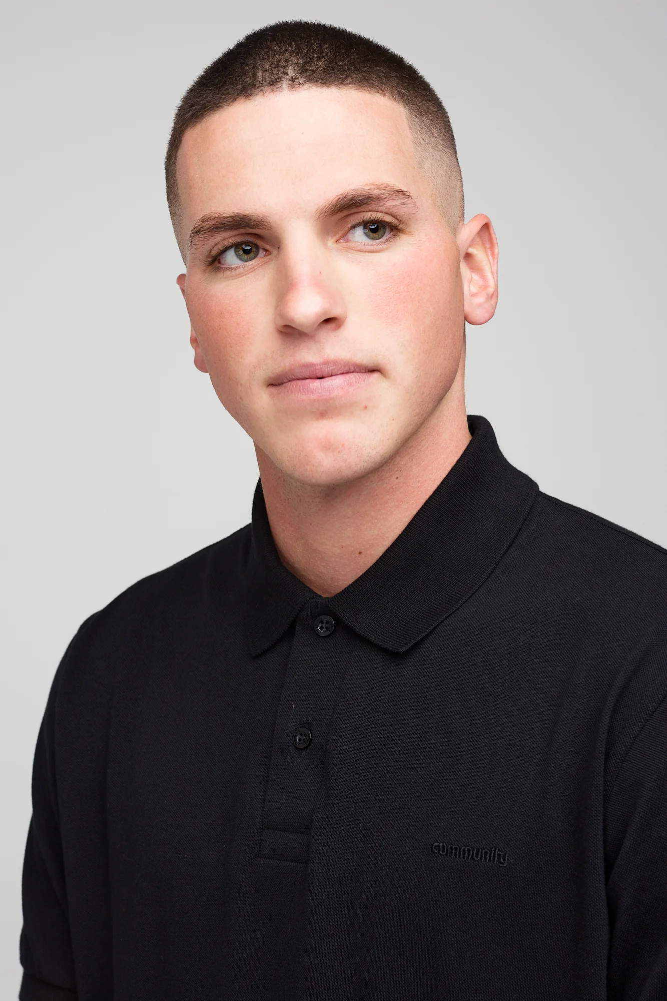 Men's Short Sleeve Polo Shirt - Black - Image 5