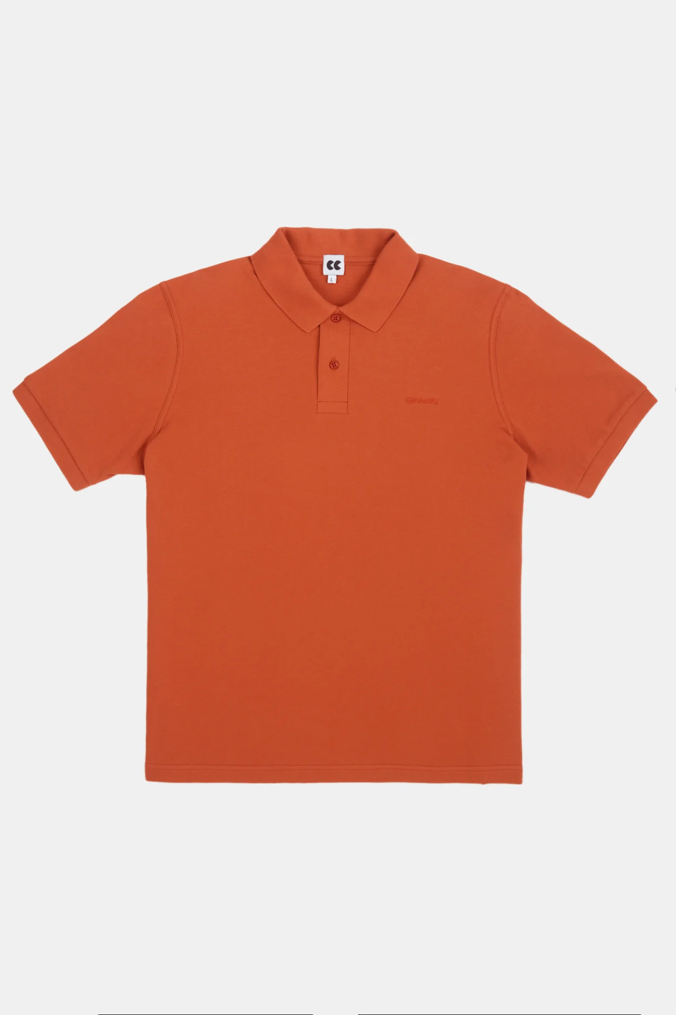 Men's Short Sleeve Polo Shirt - Cinnamon - Image 6