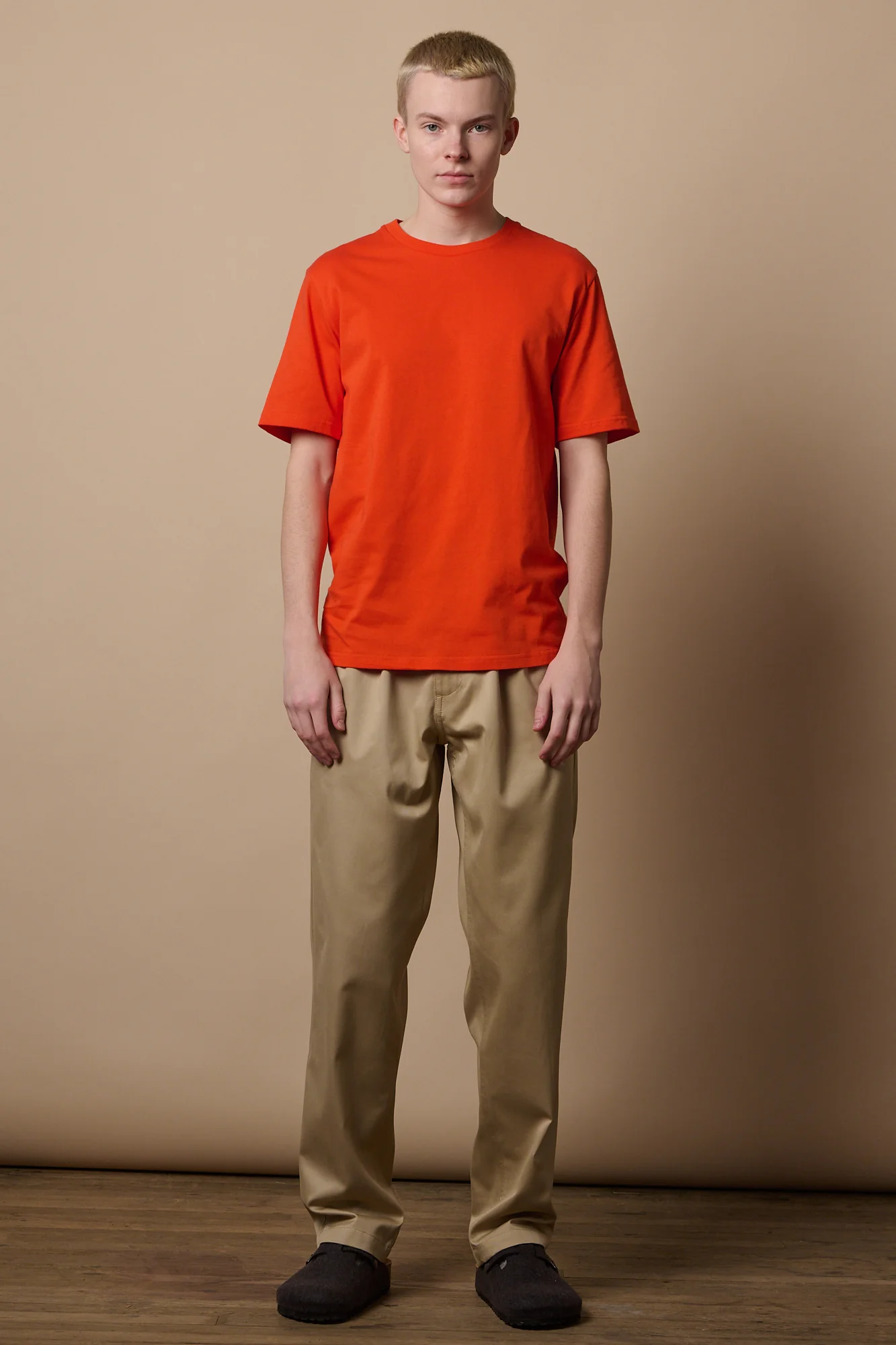 Men's Short Sleeve T Shirt - Flame Red - Image 3