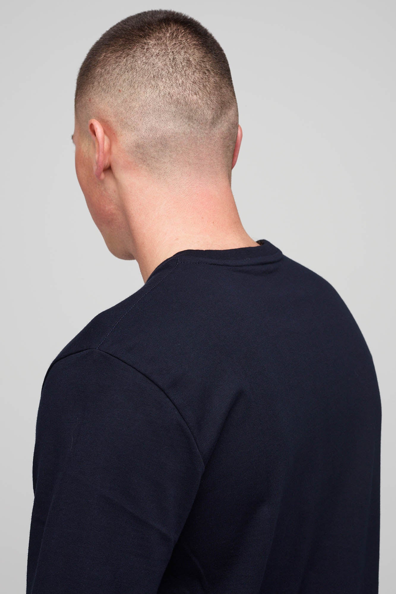 Men's Short Sleeve T Shirt Navy - Image 5