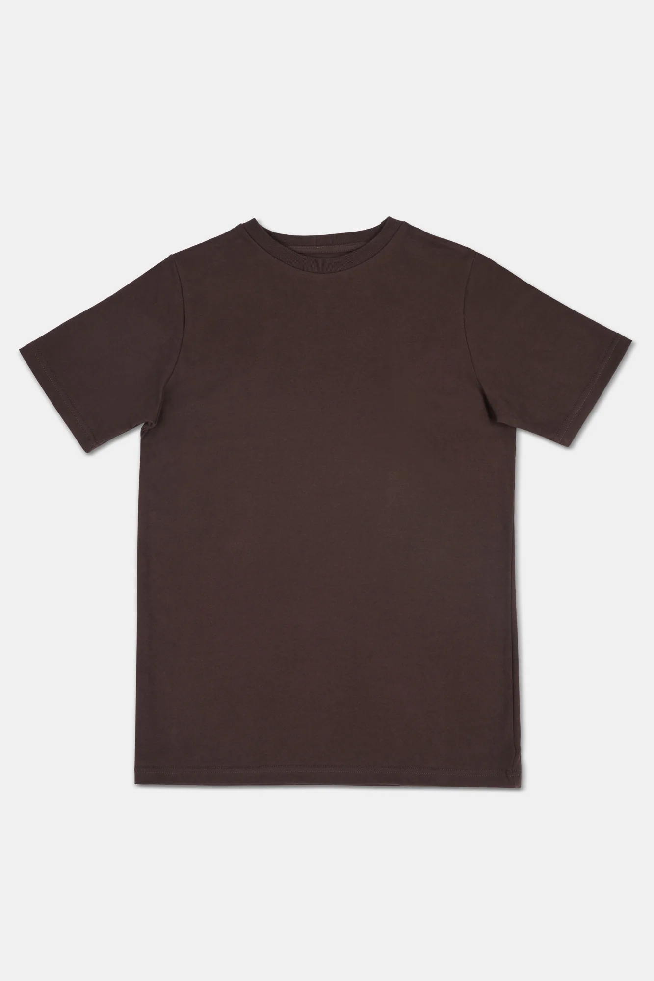 Mens Short Sleeve T Shirt PF - CHOCOLATE