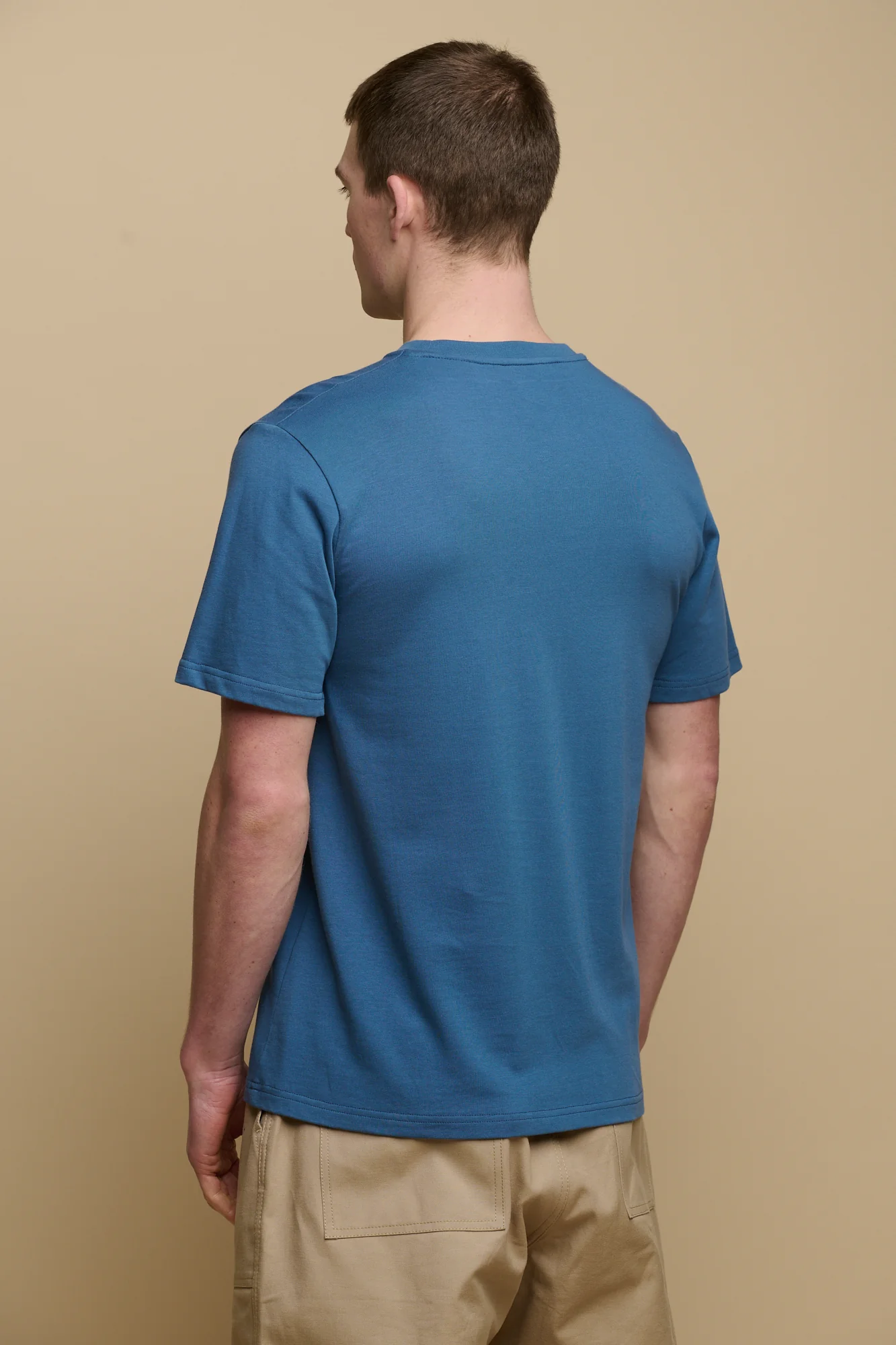 Men's Short Sleeve T Shirt RAF Blue - Image 2