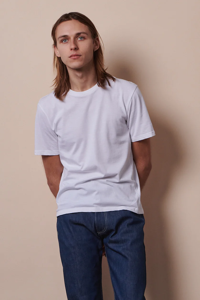 Men's Short Sleeve T Shirt - White - Image 2