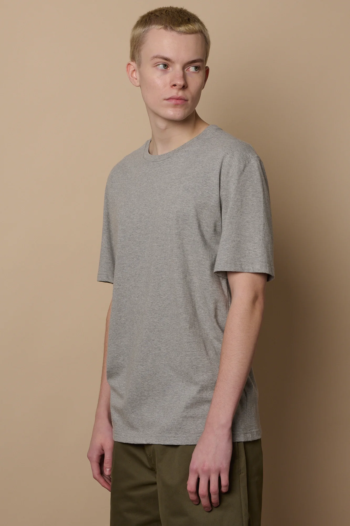 Men's Short Sleeve T Shirt Grey - Image 4