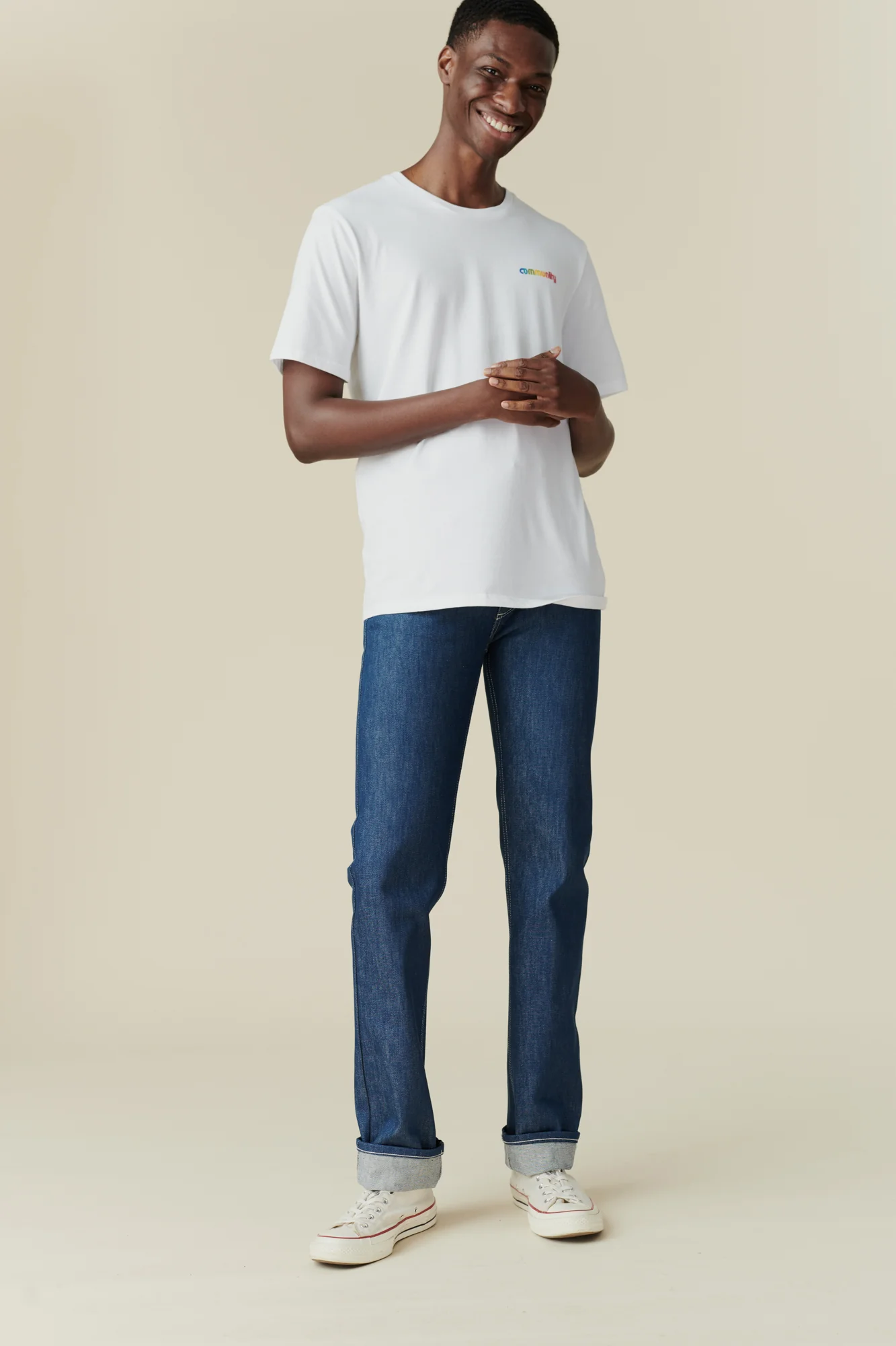 Barry Slim Denim Five Pocket Jeans - Blue - Image 3