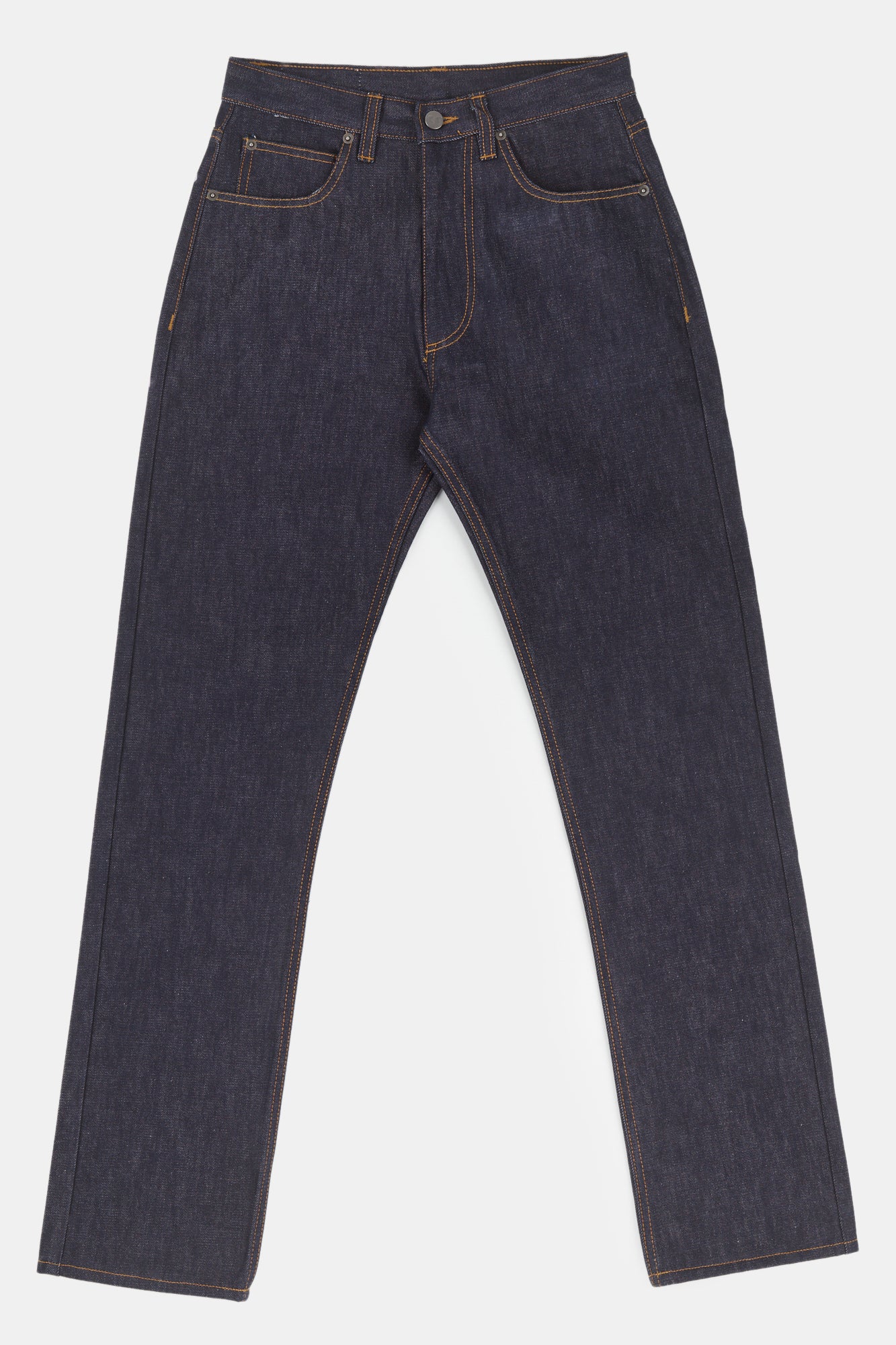 Barry Slim Denim Five Pocket Jeans - Indigo - Image 3