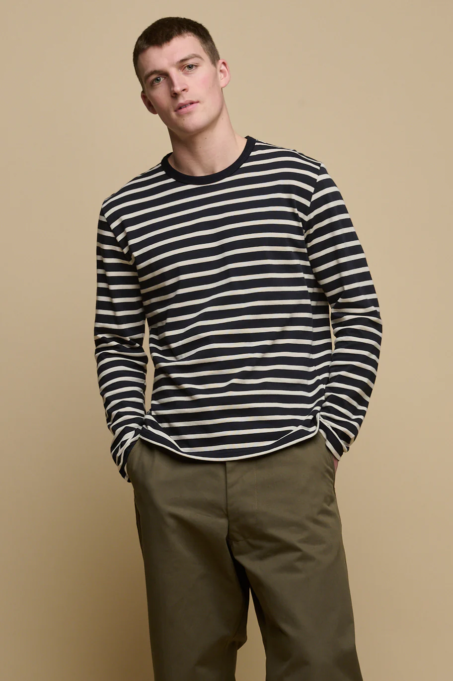 Men's Breton - Navy/Ecru