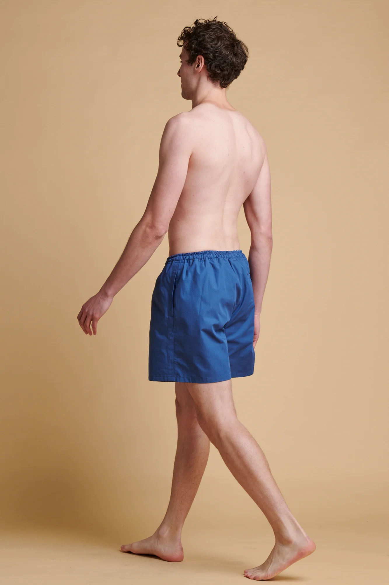 Mens Wilkie Swim Short Plastic Free - Blue - Image 3