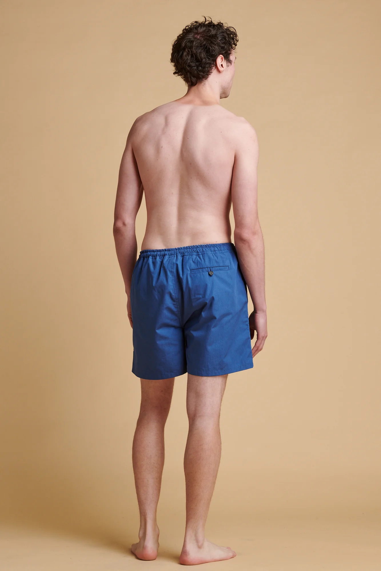 Mens Wilkie Swim Short Plastic Free - Blue - Image 4