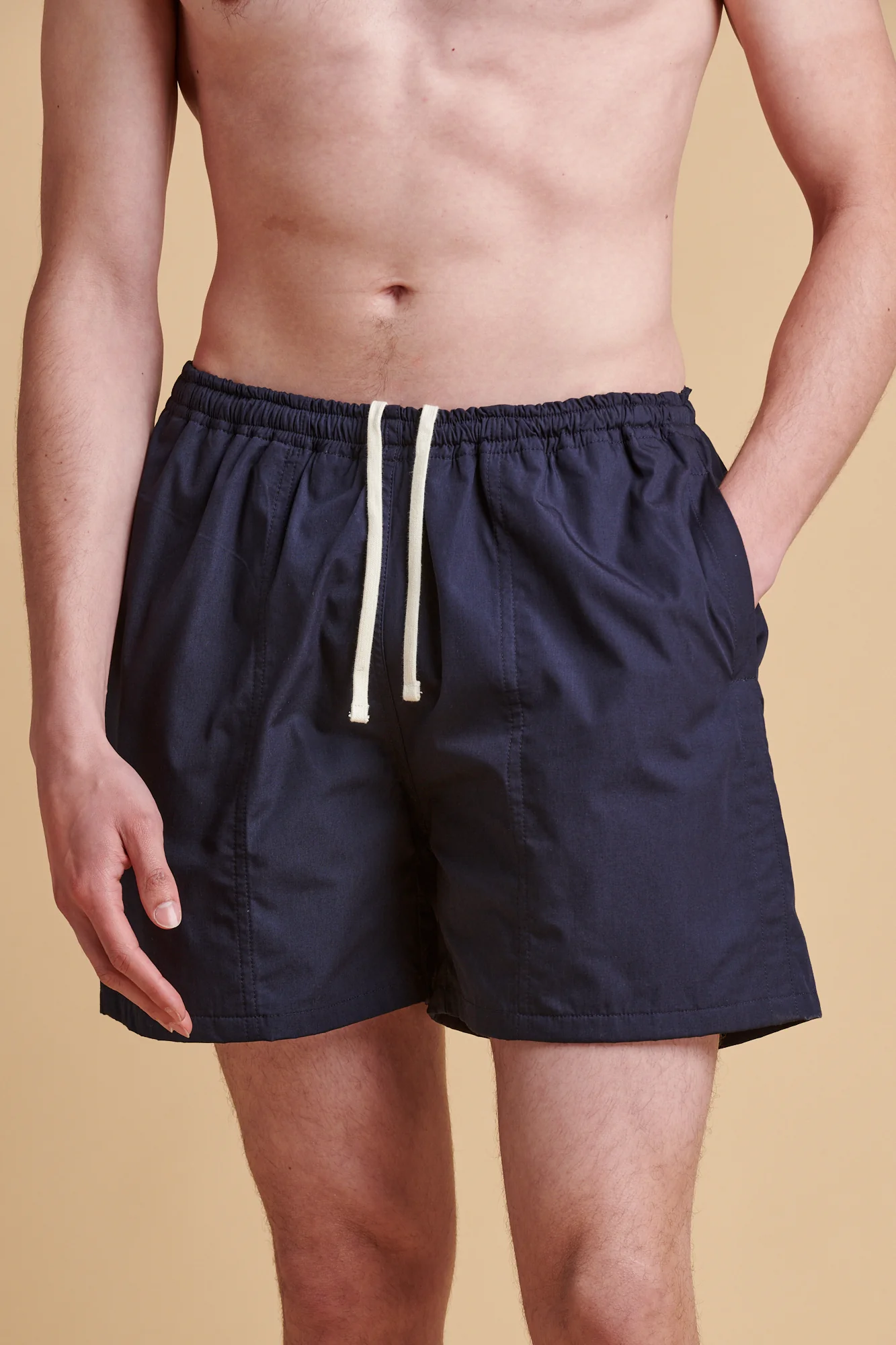 Mens Wilkie Swim Short Plastic Free - Navy - Image 6