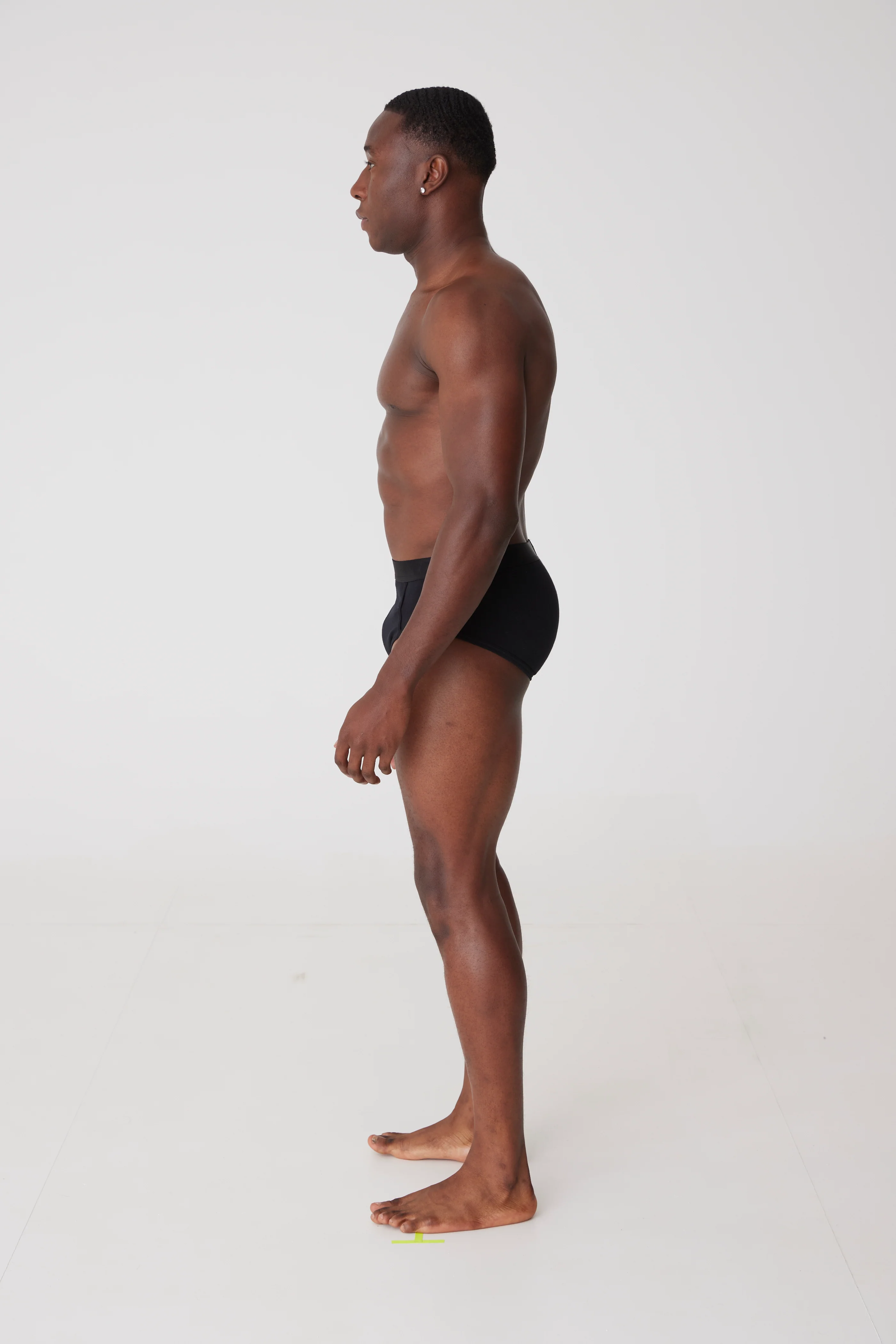 Men's Y Fronts 2 Pack - Black - Image 3