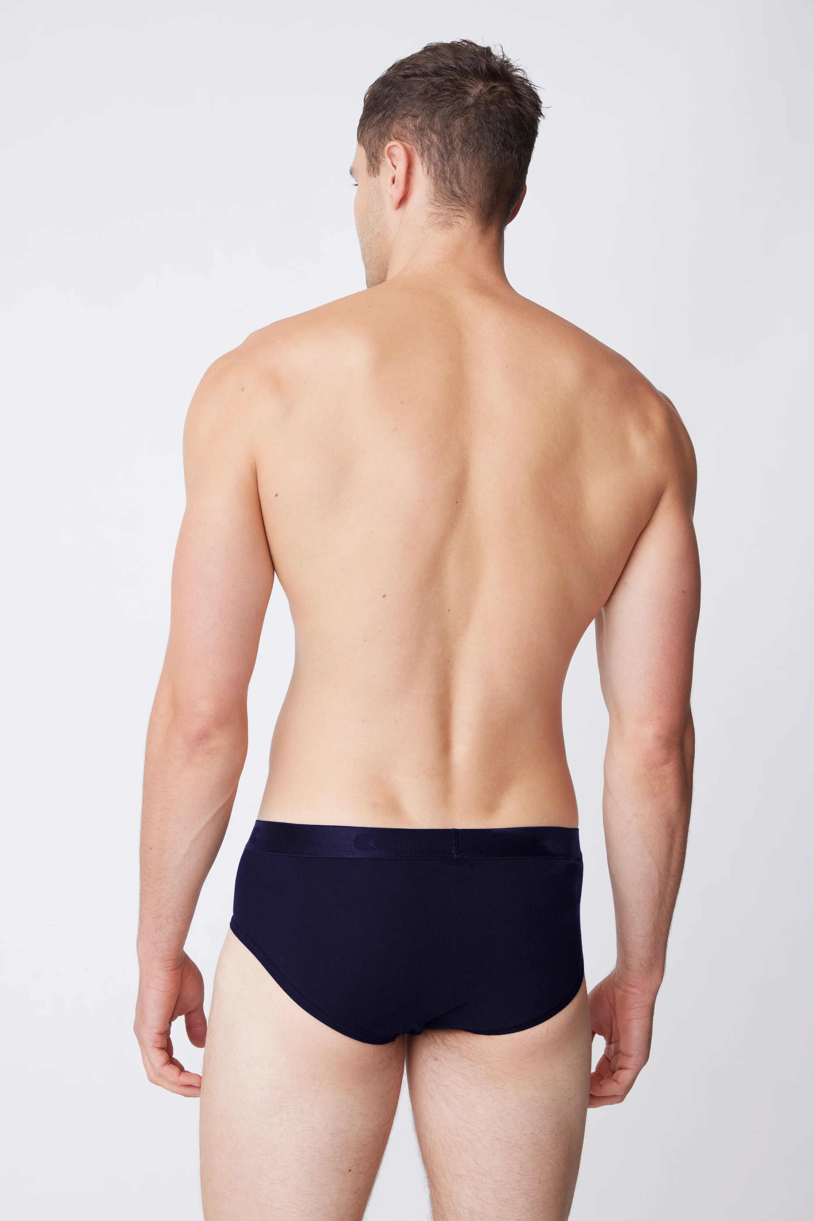 Men's Y Fronts 2 Pack - Navy - Image 2