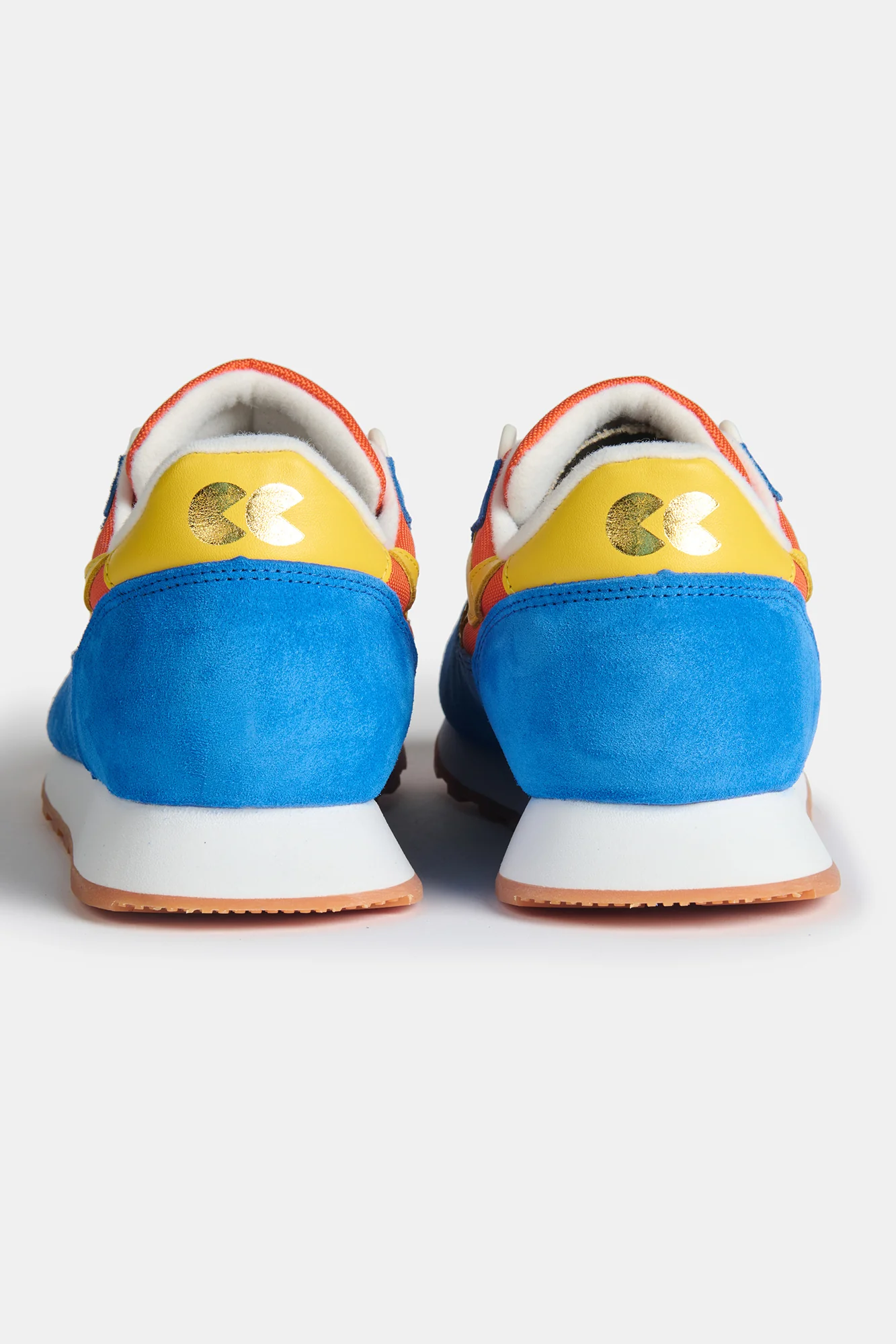 Parlick Trainer - Orange/Bright Cobalt/Yellow - Image 2