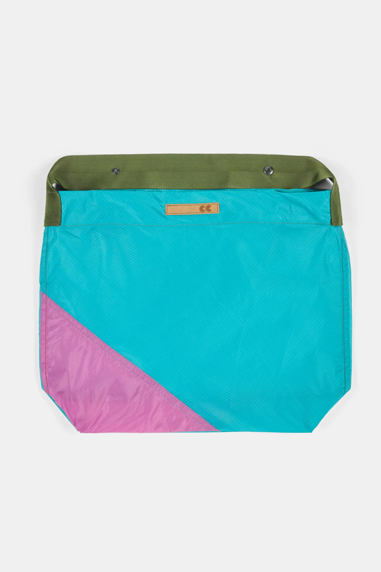 'Re-Tribe' Pack a Sack - Turquoise/Multi