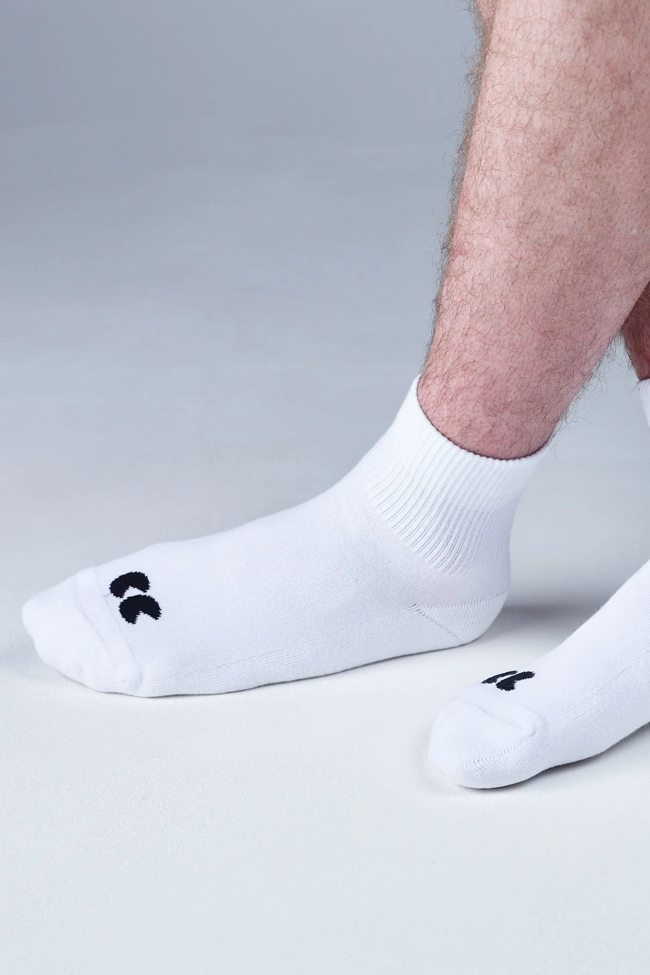 Sports Cotton Sock Ankle 3 Pack - White - Image 4