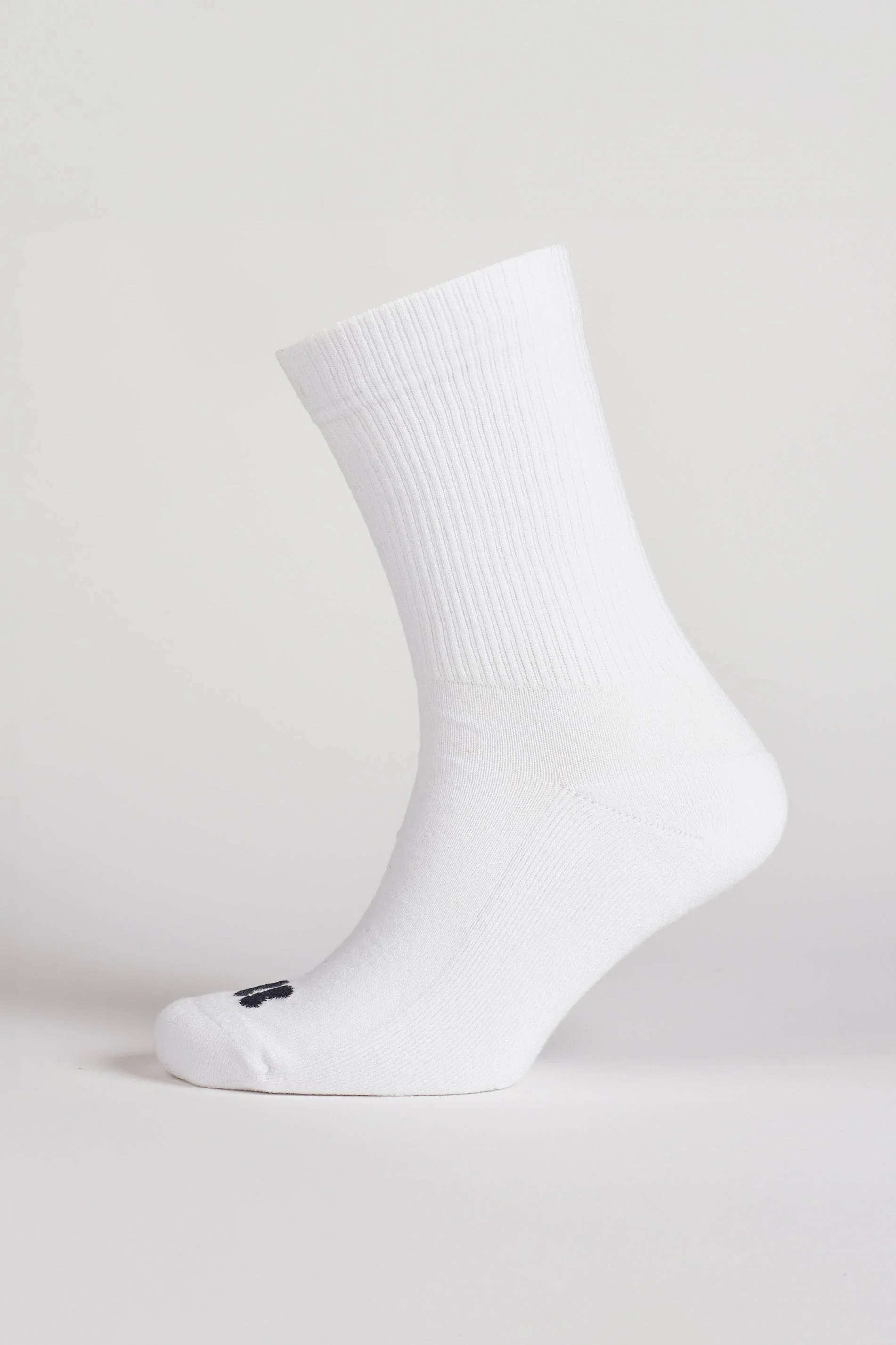 Sports Cotton Sock Calf 3 Pack - White - Image 3