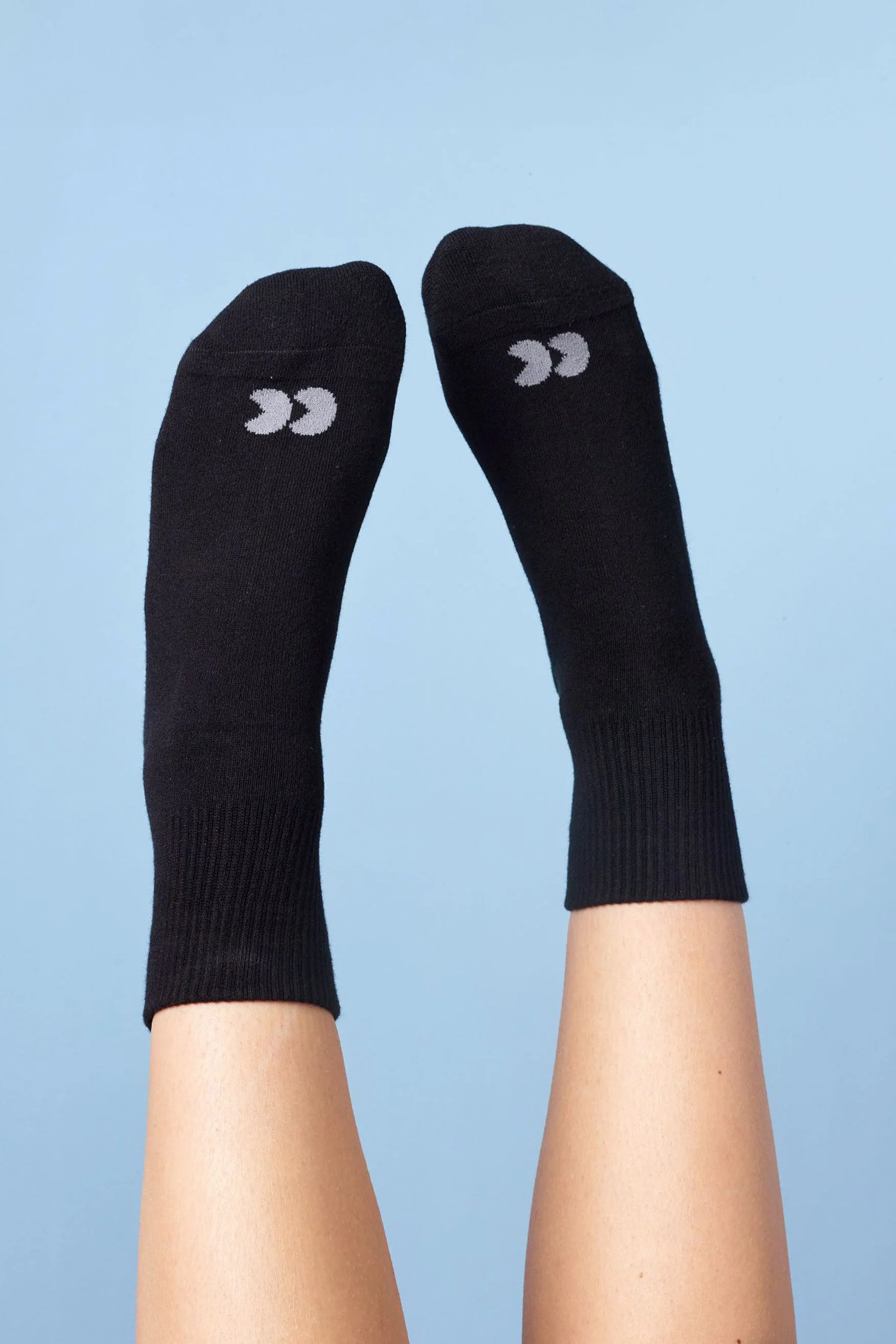 Sports Cotton Sock Ankle 3 Pack - Black/Grey/White - Image 3