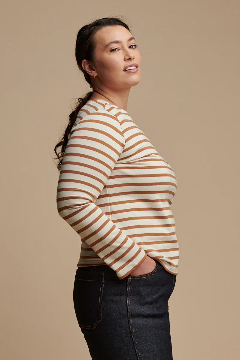 Women's Breton - Ecru/Cinnamon - Image 3