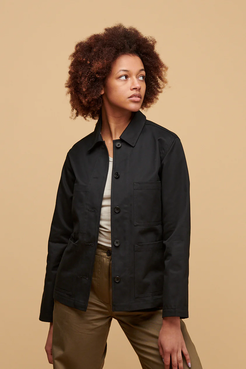 Women's Chore Jacket - Black