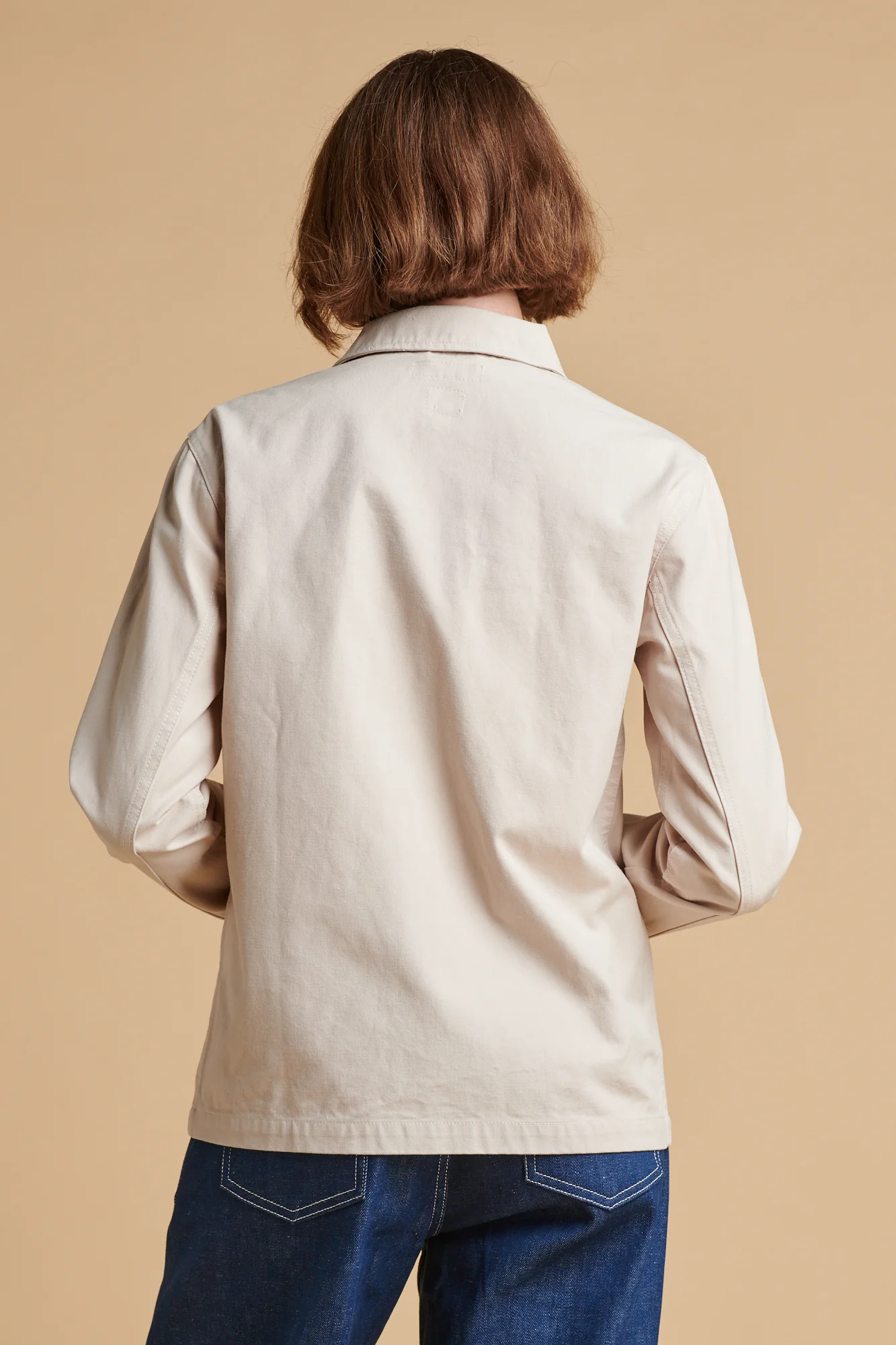 Women's Chore Jacket - Cream - Image 3