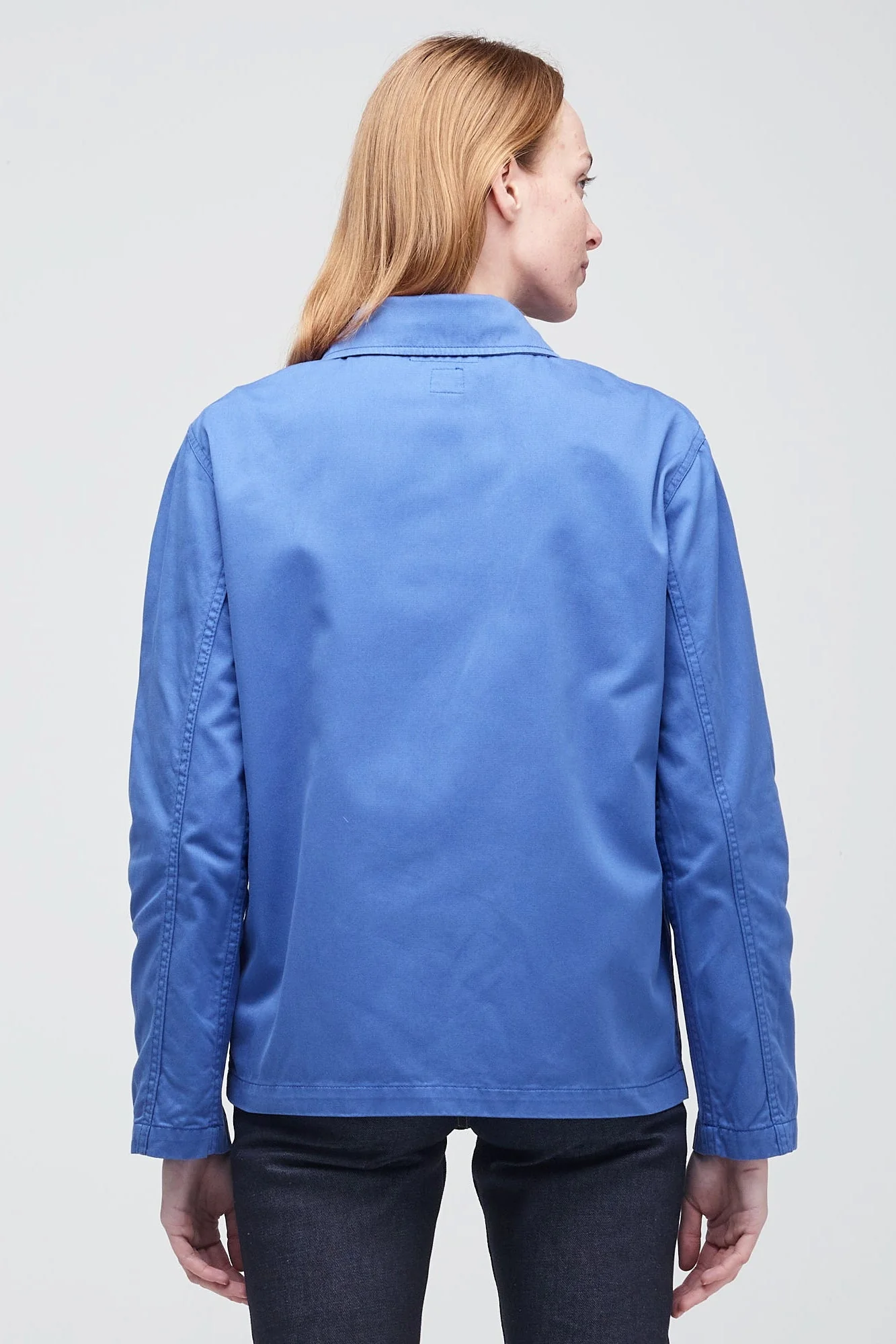 Women's Chore Jacket - Light Blue - Image 4