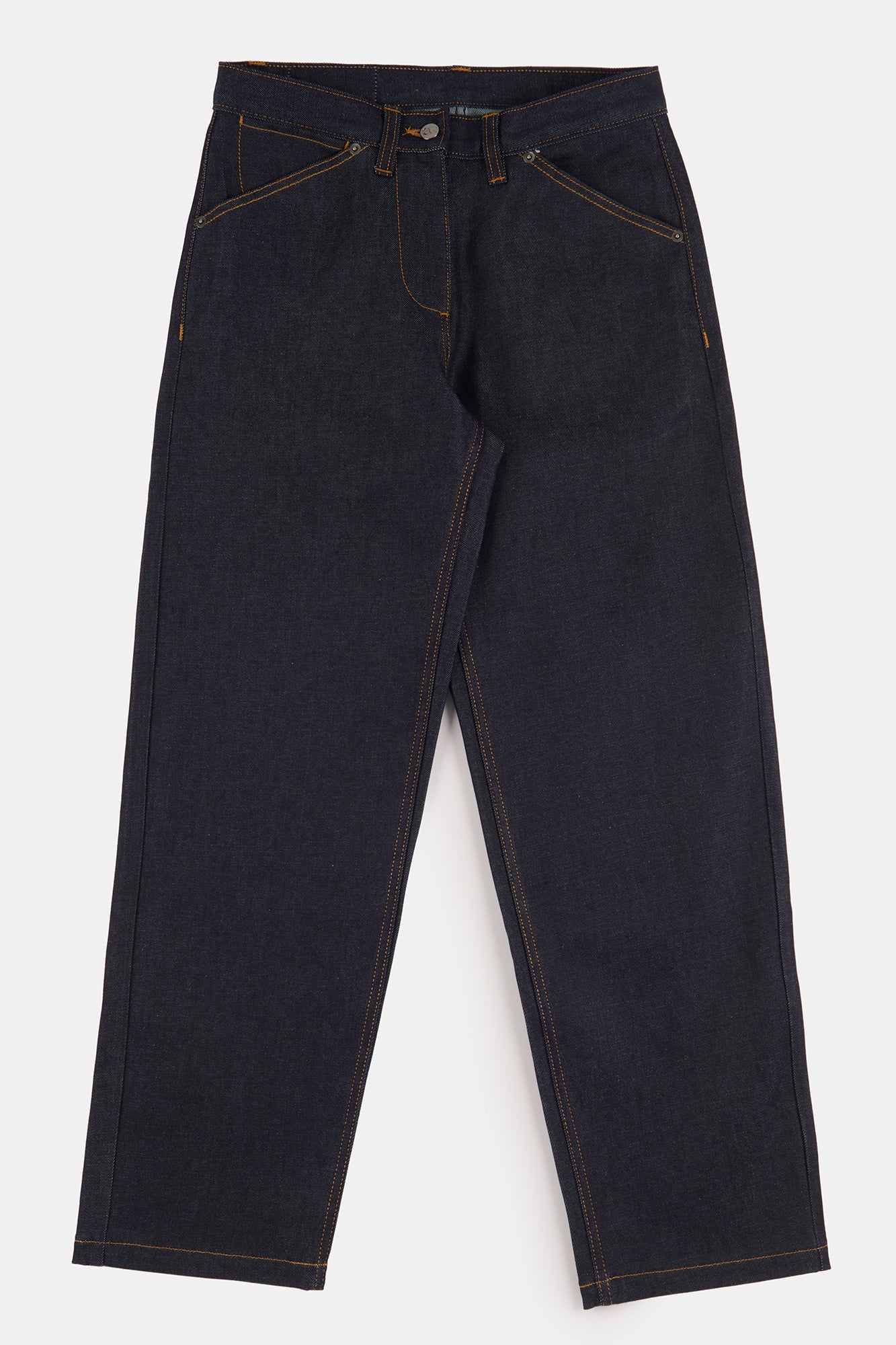 Women's Chore Wide Tapered Jean -Indigo - Image 6