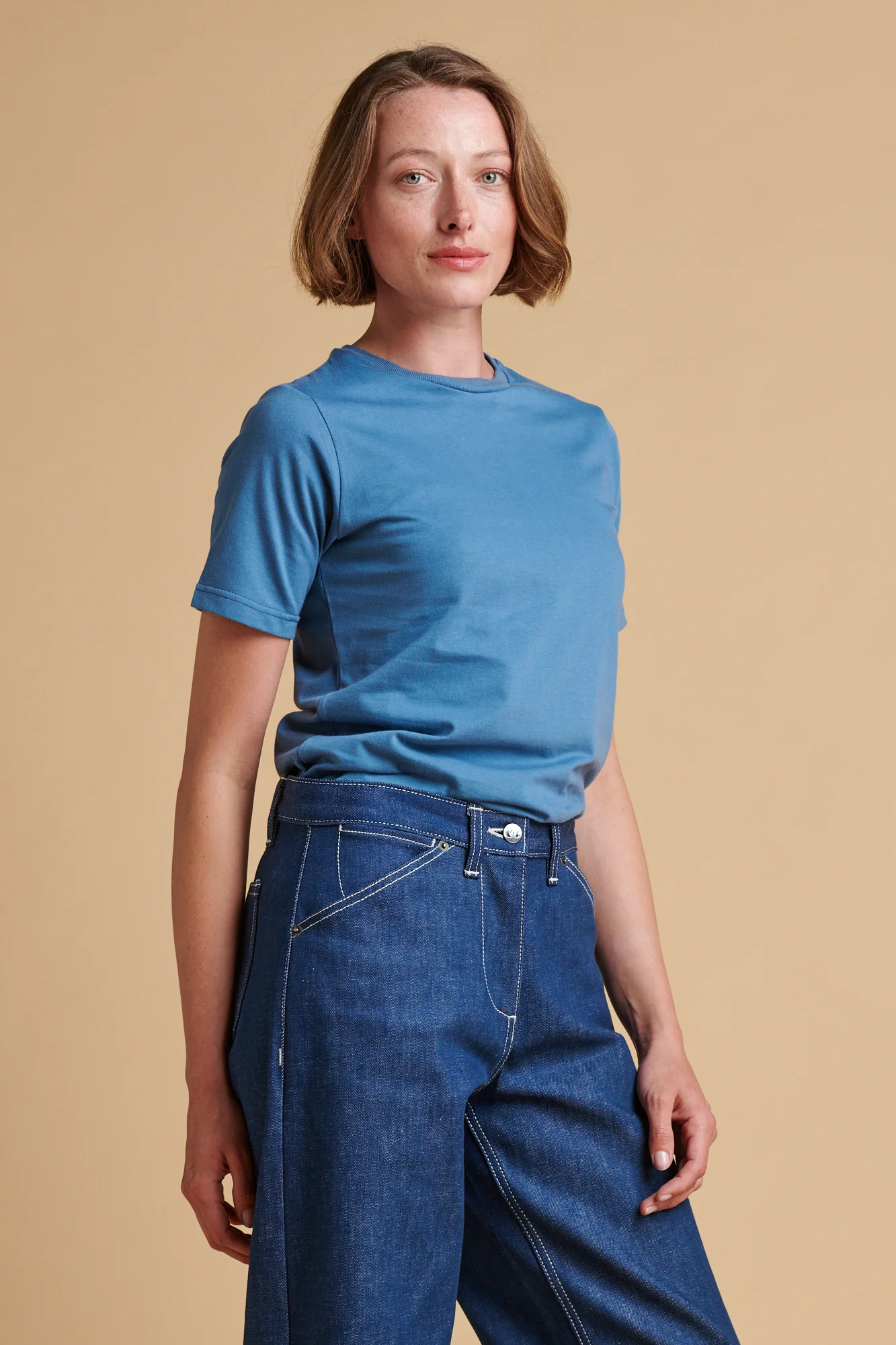 Women's Short Sleeve T Shirt - RAF Blue - Image 4