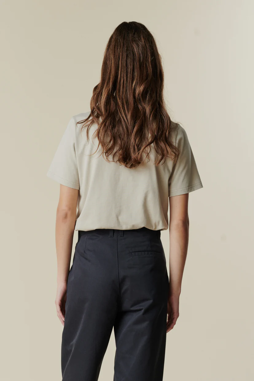 Women's Short Sleeve T Shirt - Stone - Image 3