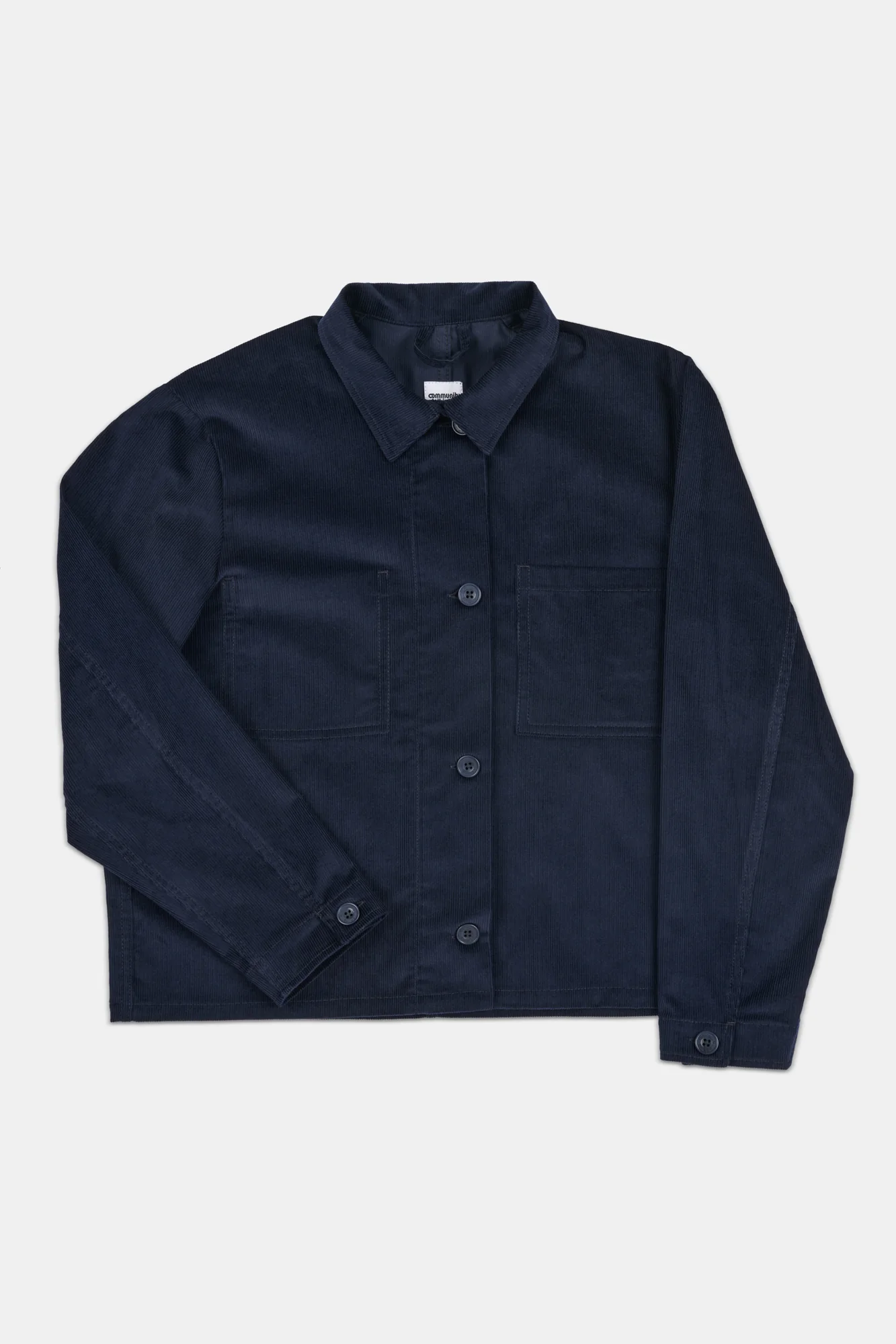 Womens Elena Corduroy Overshirt - Navy