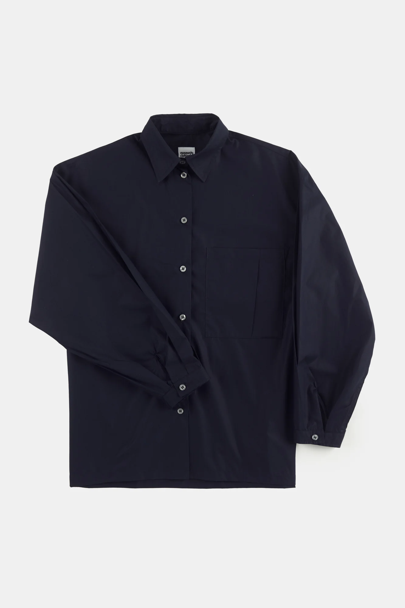 Women's Esme Long Sleeve Shirt - Navy - Image 8