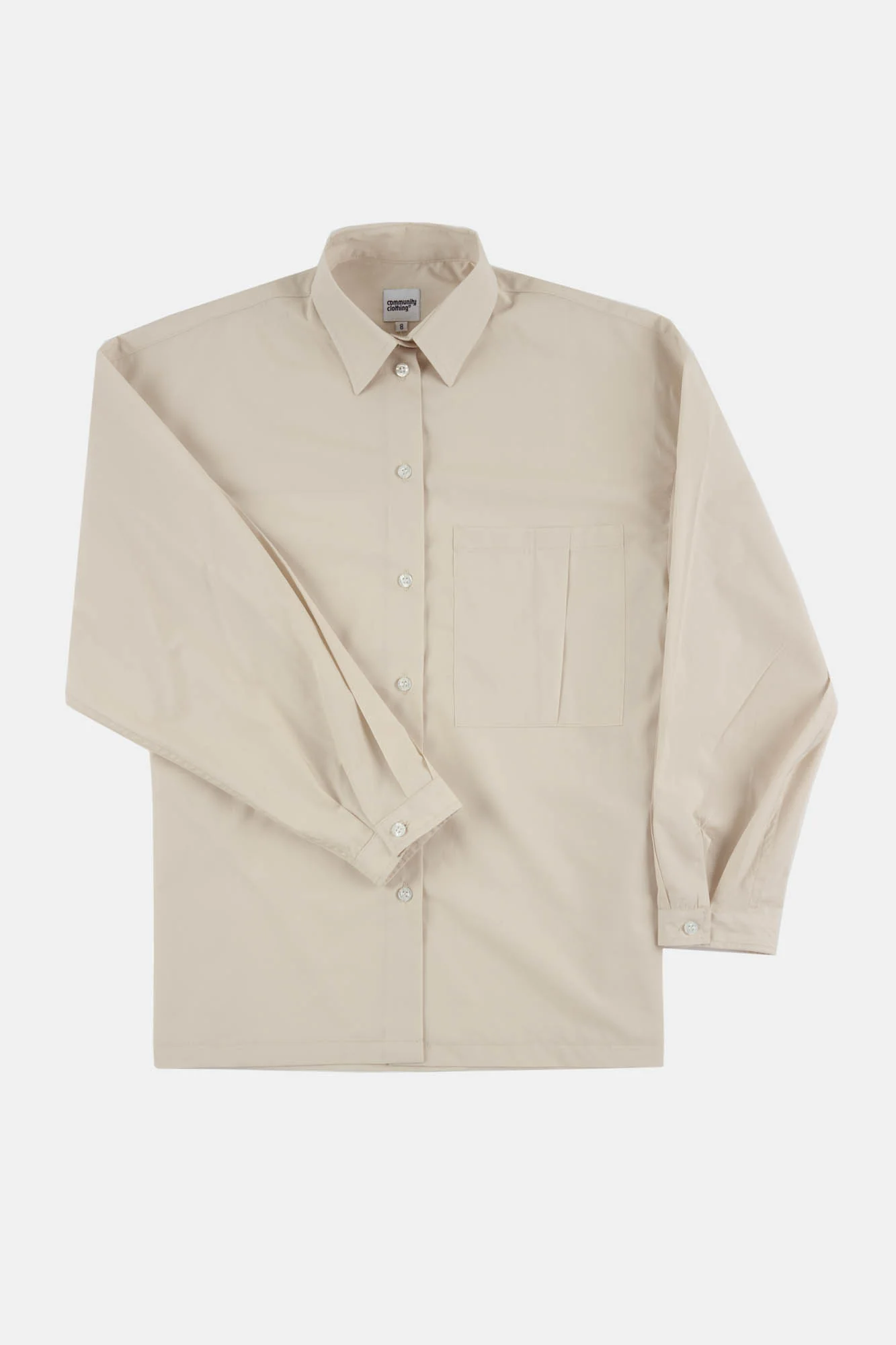 Women's Esme Long Sleeve Shirt - Stone - Image 4