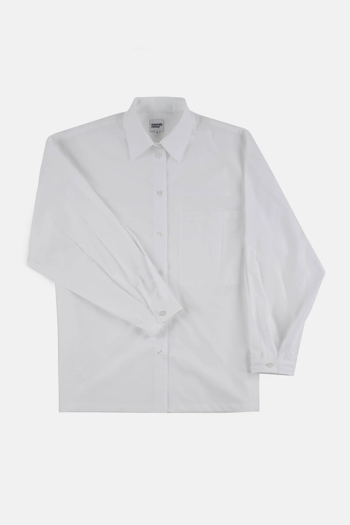 Women's Esme Long Sleeve Shirt - White - Image 6