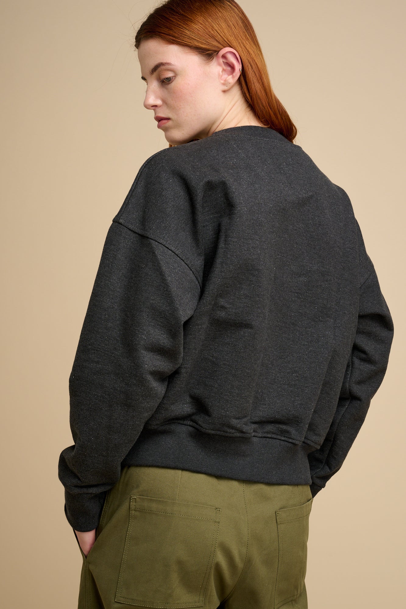 Women's Heritage Sweatshirt Original Fit - Charcoal - Image 2