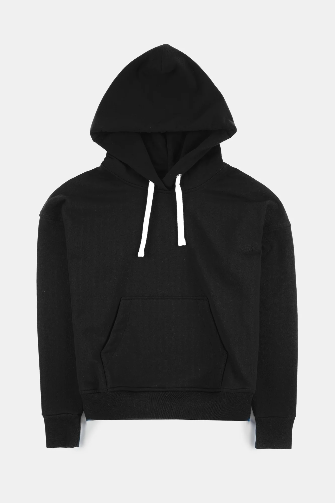 Women's Hooded Sweatshirt - Black - Image 3