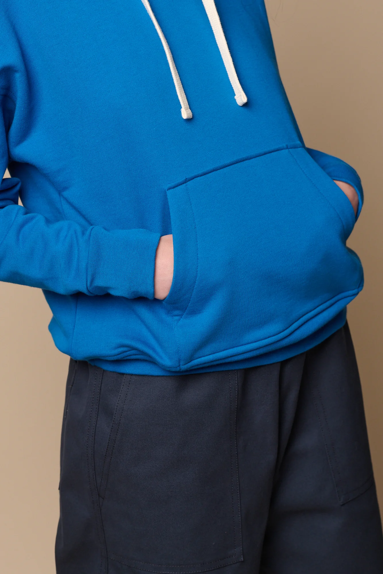 Women's Hooded Sweatshirt - Cobalt - Image 4